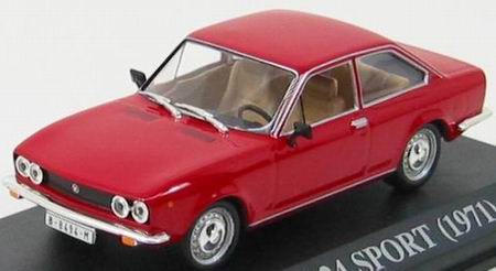 SEAT FIAT 124 Sport Coupe - red