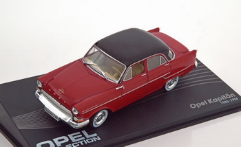 Модель 1:43 Opel Kapitän - red/black roof