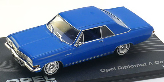 Модель 1:43 Opel Diplomat A Coupe - blue