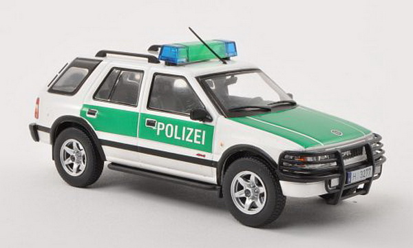 Модель 1:43 Opel Frontera B «Polizei» - white/green