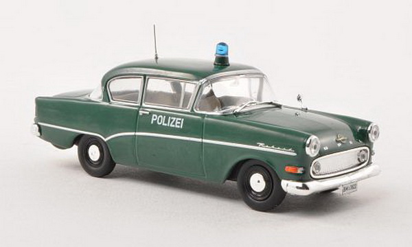 Модель 1:43 Opel Rekord P1 Polizei