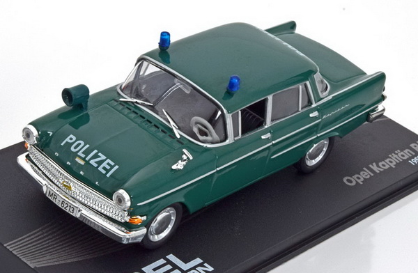 opel kapitan p ii «polizei» (полиция Германии) - green OPEL-95 Модель 1:43