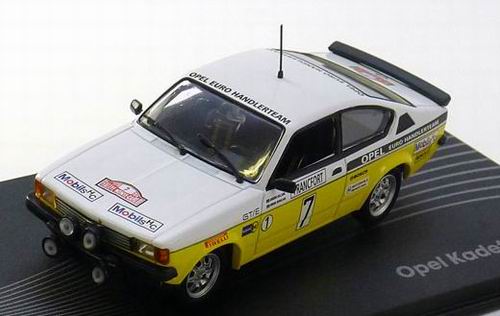 Модель 1:43 Opel Kadett C GT/E №7 Rallye Monte-Carlo (Anders Kullang - Bruno Beerglund)