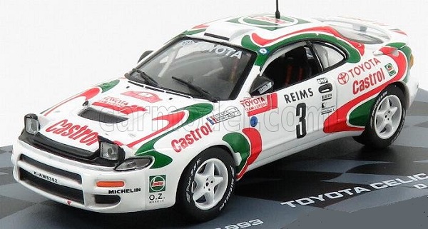 toyota celica turbo gt-4 4wd №3 "castrol" winner rally monte-carlo (d.auriol - b.occelli) RMIT021 Модель 1:43