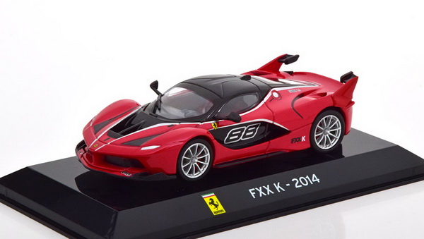 Модель 1:43 Ferrari FXX K №88 - red/black