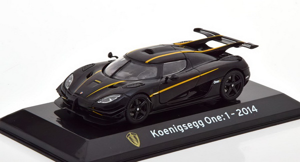 Модель 1:43 Koenigsegg One:1 - black