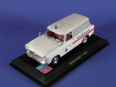 simca marly «ambulance municipale» SIMCA063 Модель 1:43