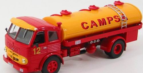 Модель 1:43 Pegaso Z-206 Cabezon Tanker Truck «Campsa» - red/yellow
