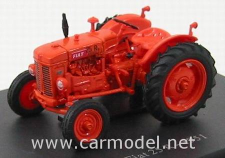 fiat 25r tractor - orange TRAC006 Модель 1:43