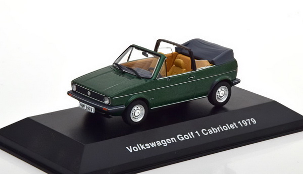 Модель 1:43 Volkswagen Golf Cabrio - green
