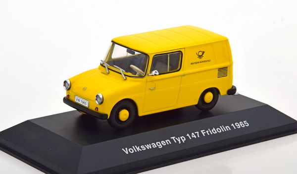 Модель 1:43 Volkswagen Typ 147 Fridolin «Deutsche Bundespost» - yellow
