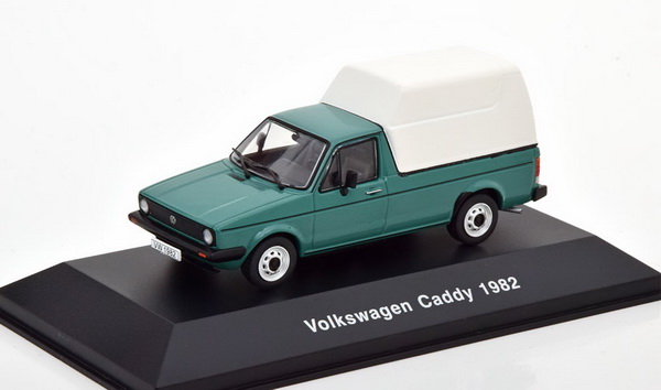 volkswagen caddy - green/white VW-29 Модель 1:43