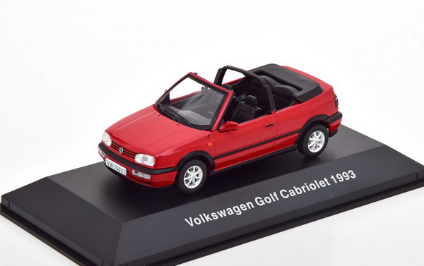 Модель 1:43 Volkswagen Golf Cabrio - red