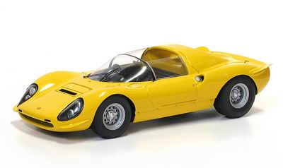 Модель 1:18 Dino 206s spyder - yellow RoadCar