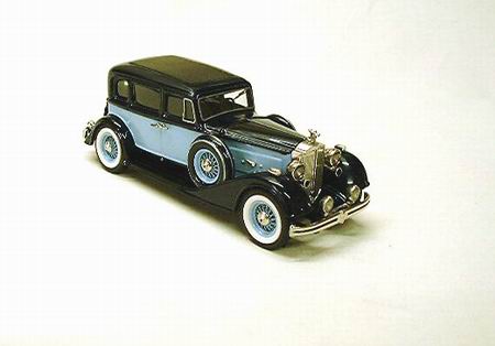 Модель 1:43 Packard S8 - 2-tones blue met