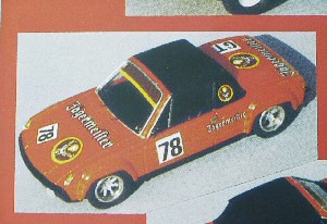 porsche 914. 6 «jagermeister» nurburgring kit MRK0172 Модель 1:43