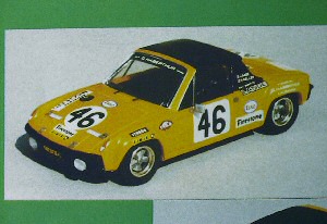 Модель 1:43 Porsche 914. 6 №46 Le Mans HABERTHUR (ORANGE) KIT