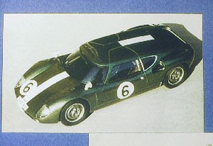 Модель 1:43 Lola GT Mk VI №6 24h Le Mans (Richard Attwood - David Hobbs) (KIT)