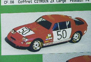 Модель 1:43 Austin-Healey SPRITE Coupe 24h Le Mans ROUGE №50 KIT