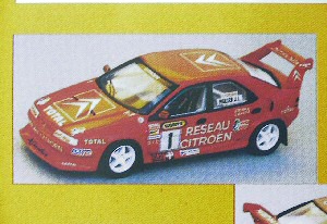 citroen xantia rally cross rouge - usine - pailler - championne france kit MRK0239 Модель 1:43