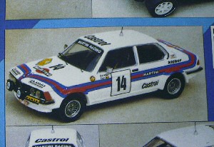 Модель 1:43 BMW 323i Gr.2 «Martini» LUIGI Racing - BOUCLES DE Spa - DELBAR LUX (KIT)