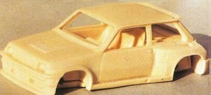 Модель 1:43 Renault 5 Turbo ~ CEVENNES ~ Version DU KIT SANS DECALS - 3 MODELES DE JANTES KIT