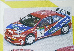 citroen xsara kit-car puras - 1° rally caja cantabria telefonica movistar (kit) MRK0397 Модель 1:43