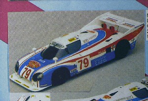 Модель 1:43 De Cadenet ADA LOLA C. 2 №79 24h Le Mans (SMITH - WOLFF - Ian Harrower) (KIT)
