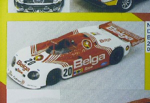 Модель 1:43 De Cadenet Ford BELGA 24h Le Mans №20 (JM ET P MARTIN - Alain de Cadenet) (KIT)