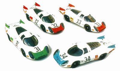 Модель 1:43 Porsche 908 LONGUE USINE 3 V 24h Le Mans 2°№64 LARROUSSE/HERRMAN AB №22.23 KIT