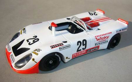 Модель 1:43 Porsche 908.02 Spyder COURTE 24h Le Mans Wicky - №29 KIT