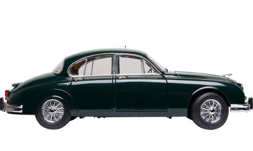 Модель 1:18 Jaguar Mk II 3.8 - british racing green