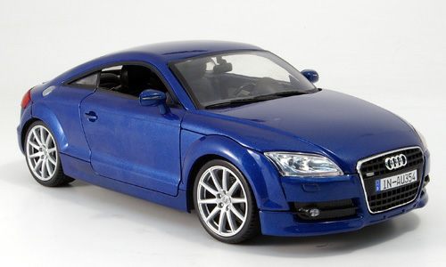 Модель 1:18 Audi TT Coupe - blue