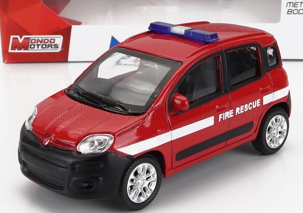 FIAT Nuova Panda Fire Engine (2003), Red White MM53012-168793 Модель 1:43
