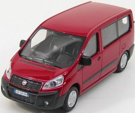 Модель 1:43 FIAT Scudo Minibus - red
