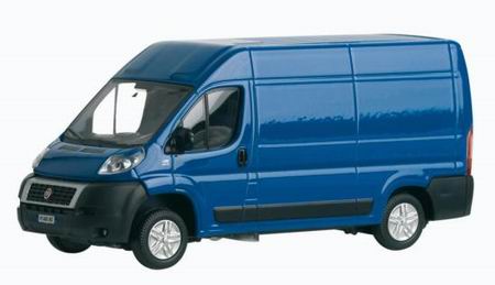 fiat ducato maxi van furgone - blue MM53105B Модель 1:43