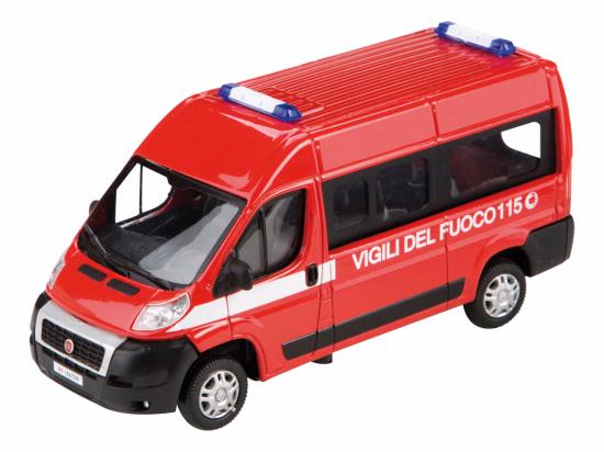 fiat ducato maxi «vigili del fuoco» (пожарный) MM53122V Модель 1:43