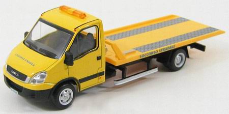 iveco fiat daily 3.0 eev «soccorso stradale» (эвакуатор) - yellow MM53145Y Модель 1:43