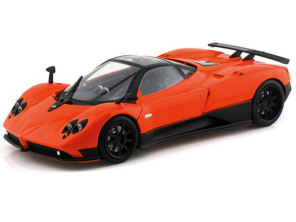 Модель 1:18 Pagani Zonda F - orange/black