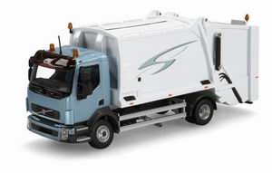 Модель 1:50 Volvo FL мусоровоз (Открывающийся мусороприемник)