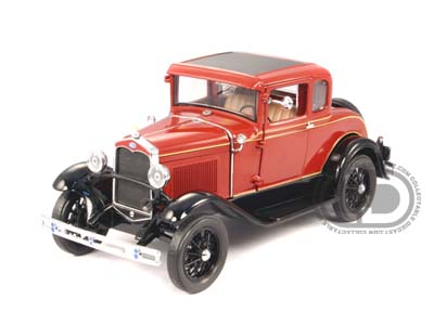 Модель 1:18 Ford Model A Coupe Rubelite Red