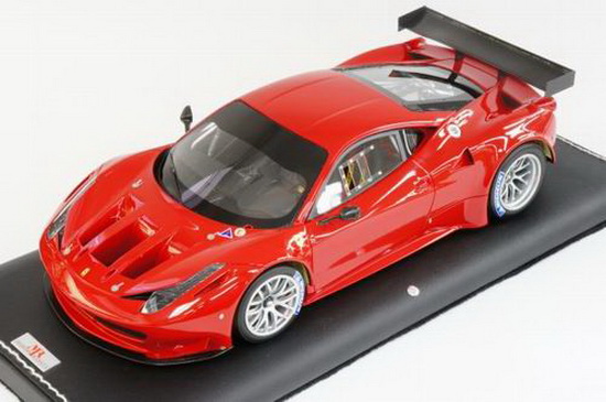 Модель 1:18 Ferrari 458 Italia GT2 - rossa corsa (199pcs).