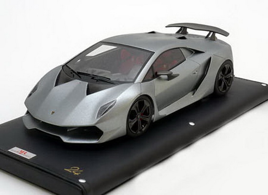 Модель 1:18 Lamborghini Sesto Elemento Concept Car - Paris - silver/gray