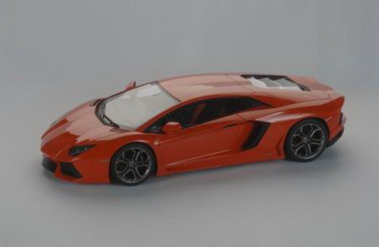 Модель 1:18 Lamborghini Aventador LP 700-4 - orange