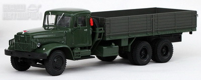 Модель 1:43 КрАЗ-219Б бортовой - зелёный