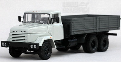 КрАЗ-250 поздний, бортовой - серый H205A Модель 1:43