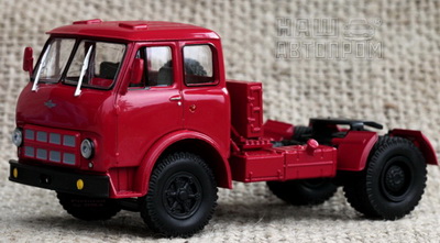 Модель 504А седельный тягач - красный H761B Модель 1:43