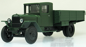 Модель 1:43 УралЗиС-5В бортовой - зелёный