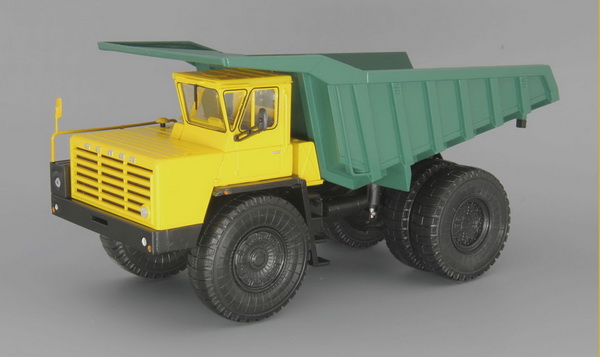 БелАЗ-548А - жёлтый/зелёный