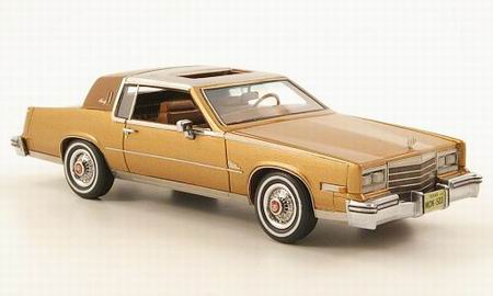 Модель 1:43 Cadillac Eldorado Biarritz - gold/brown